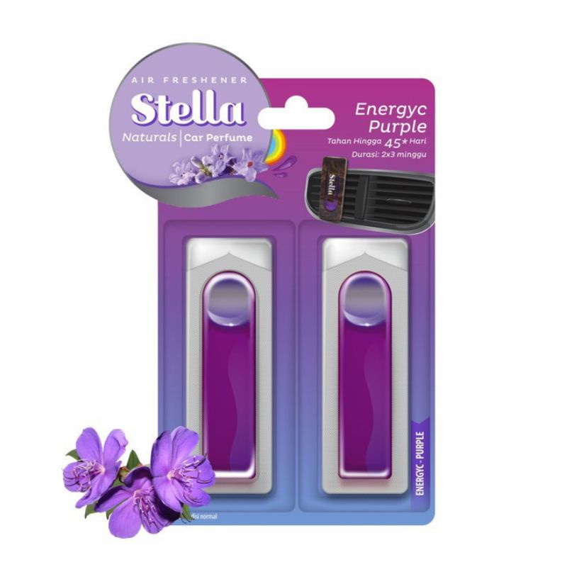 STELLA CAR PARFUME SET &amp;REFFIL 8ML parfum mobil air freshener /car parfume