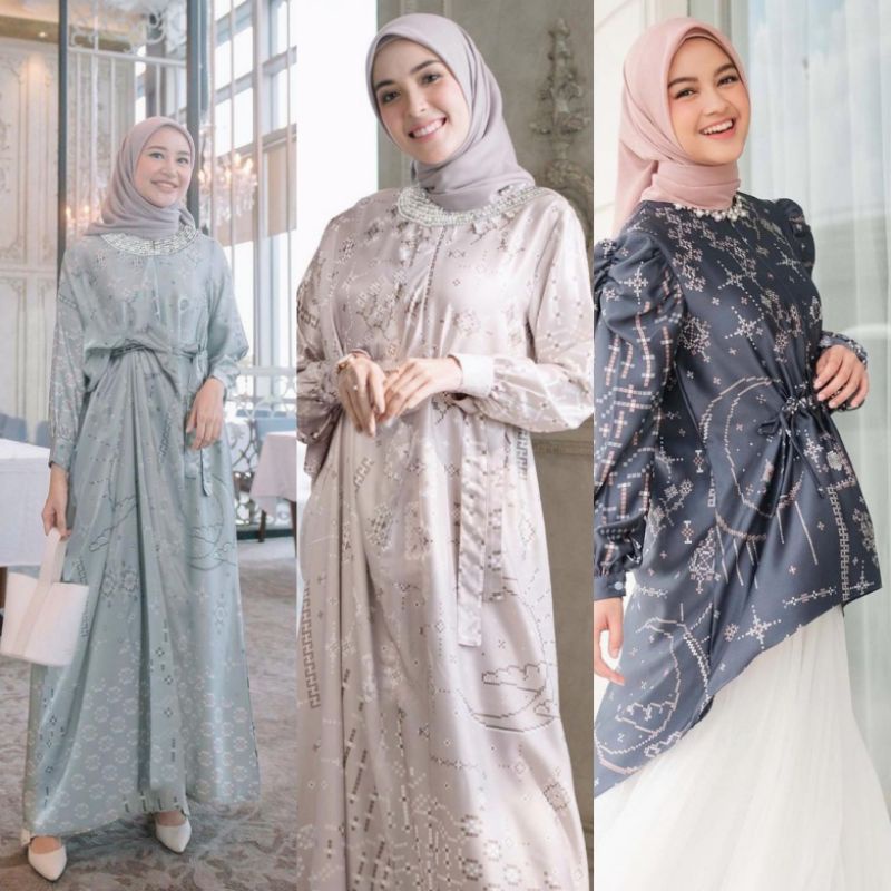 Semesta Dress dan tunik by Vanilla Hijab