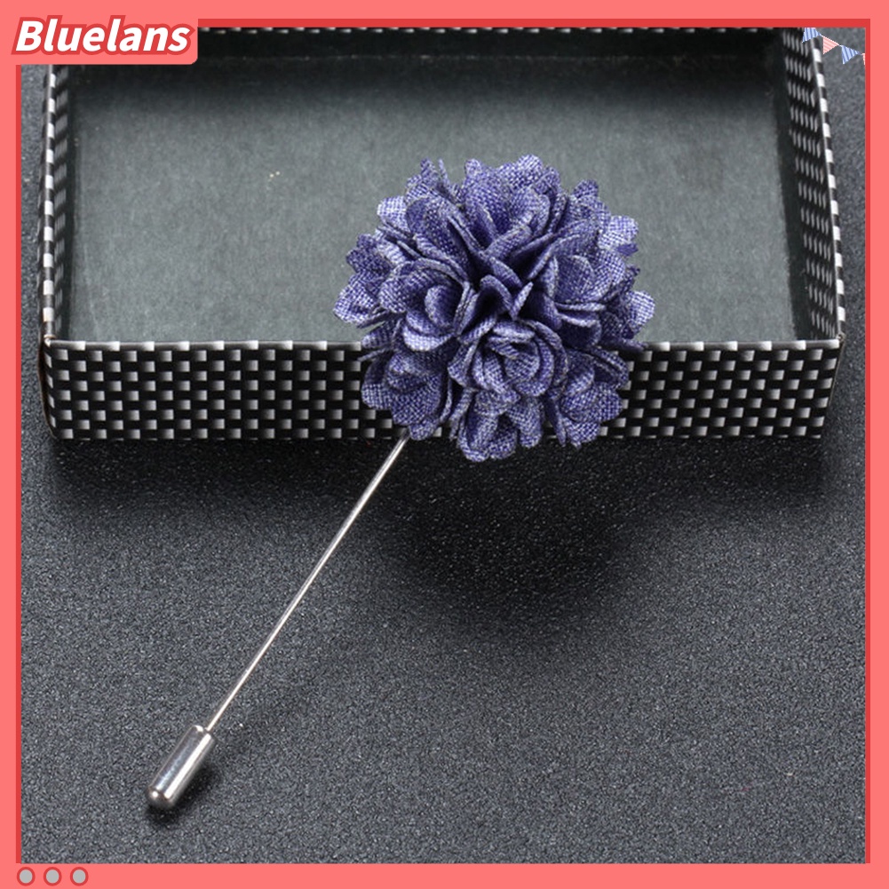 Bluelans Men’s Suit Tuxedo Flower Lapel Stick Pin Brooch Wedding Party Prom Accessory