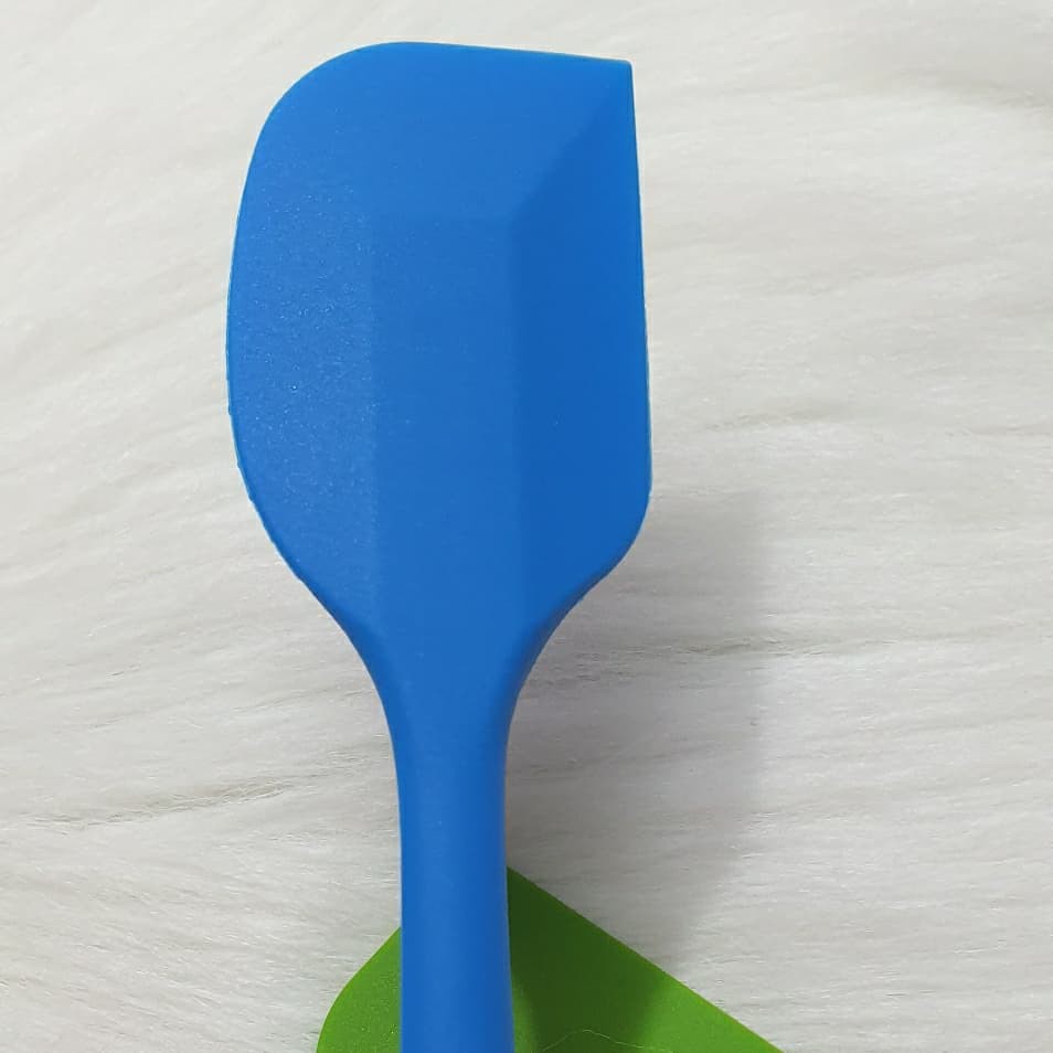 color rubber spatula 28cm large / food grade tanpa sambungan