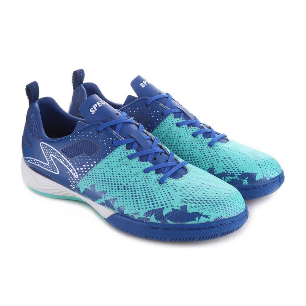 Sepatu Futsal Specs 400600 Metasala Combat Lucite Green Navy White