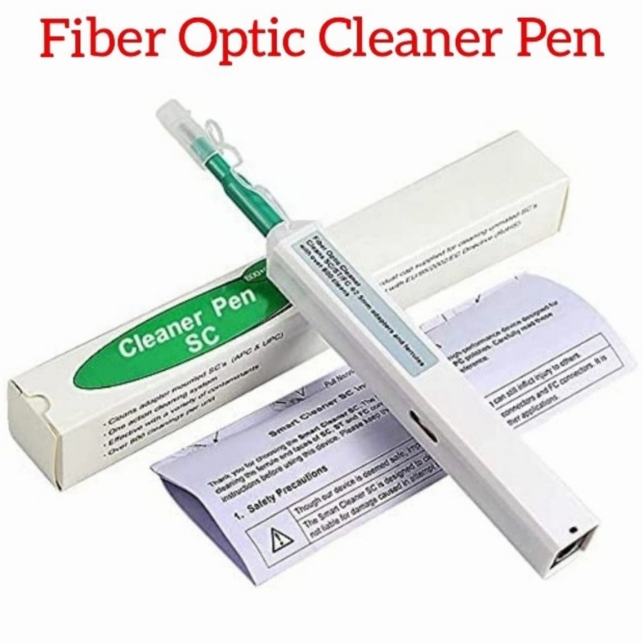 Fiber Optic Cleaner Pen Pembersih Kabel Fiber Optik