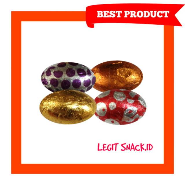 

Coklat Telur Warna Warni / Cokelat Telor 250 Gram