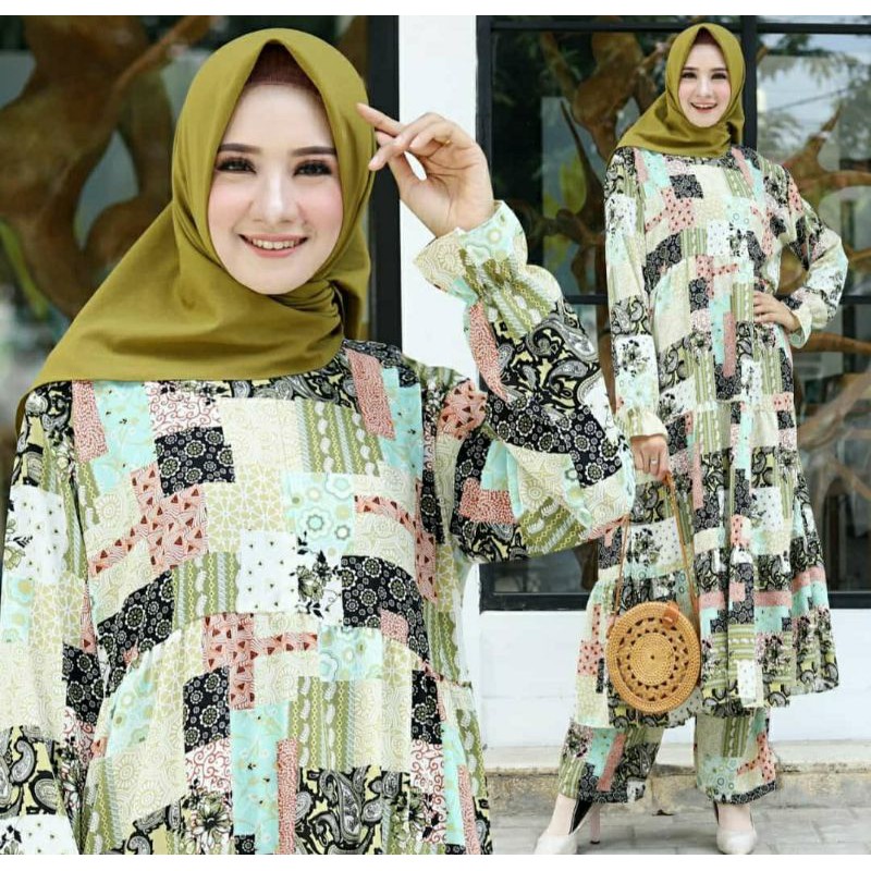 STELAN HABIBAH 3 susun/ SET HABIBAH