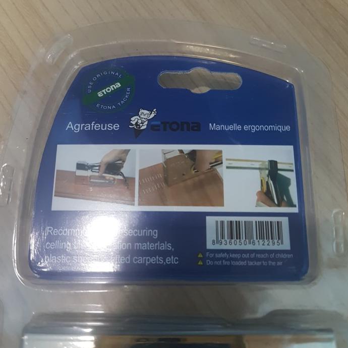 

Murah Alat Mesin Staples Steples Stapler Tembak Gun E23 Etona Sofa Jok Motor