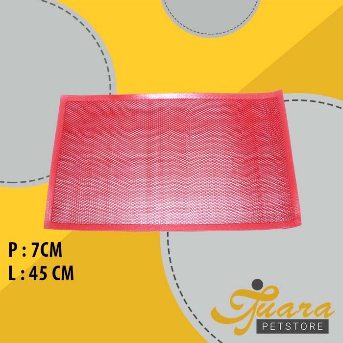 Karpet karet / alas kandang tatakan anjing / kucing - 75cm K013