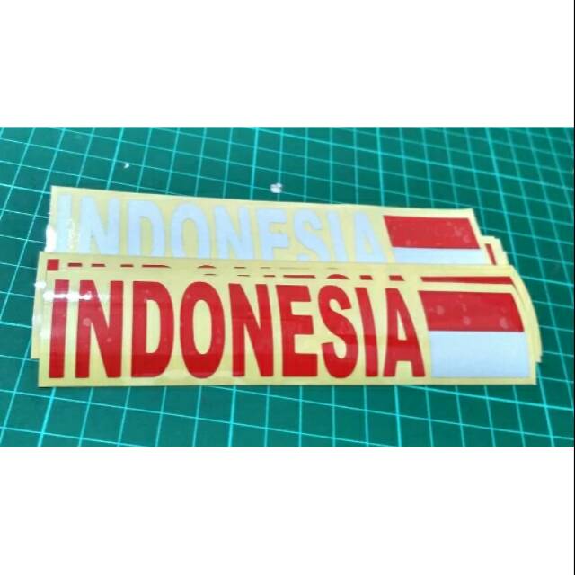 

Cutting sticker Indonesia