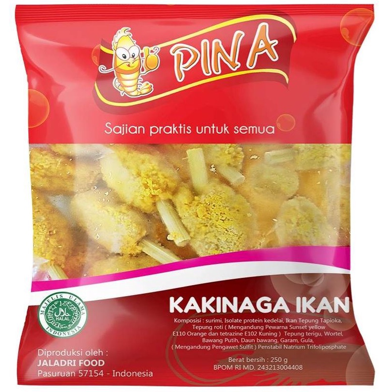 

PINA kakinaga 250 gr no msg / Frozen Food / bakso / Naget nugget ikan