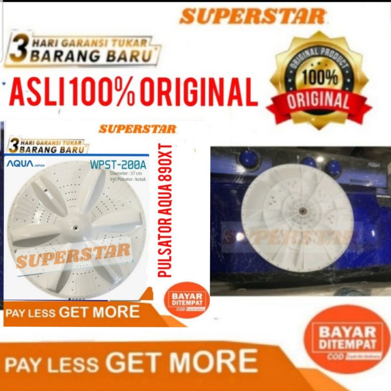 pulsator mesin cuci Aqua QW980xt  pulsator aqua QW 980 xt 100% asli original