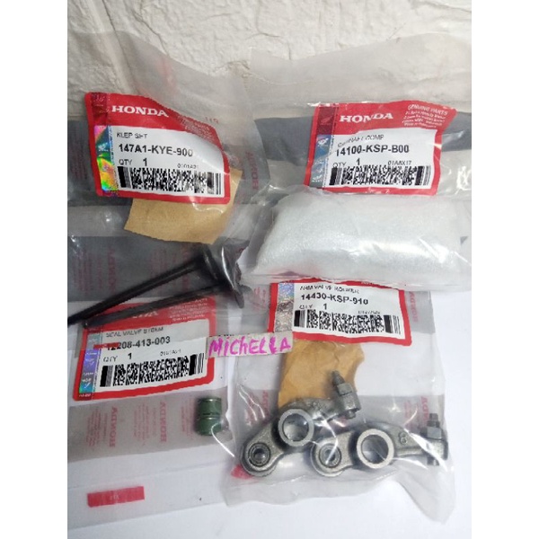 paket noken as Mega pro mono,verza , crf 150 1 set 4 macam