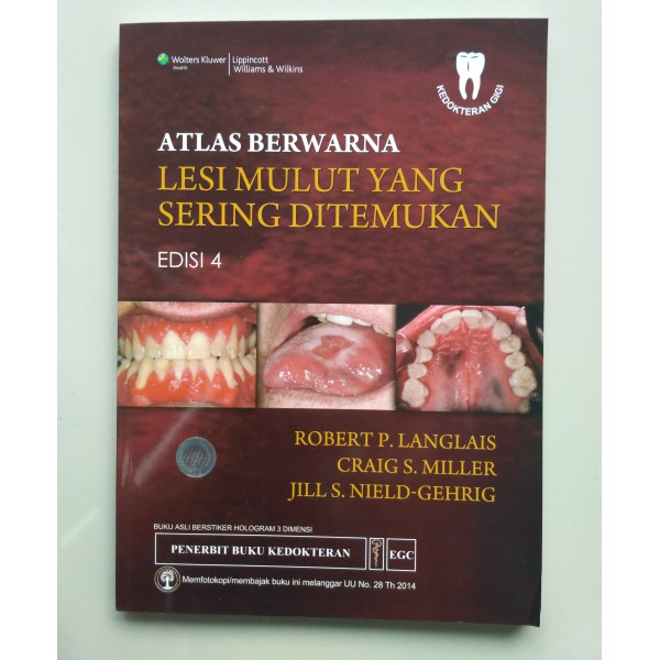 Buku Atlas Berwarna Lesi Mulut Yang Sering di Temukan Edisi 4