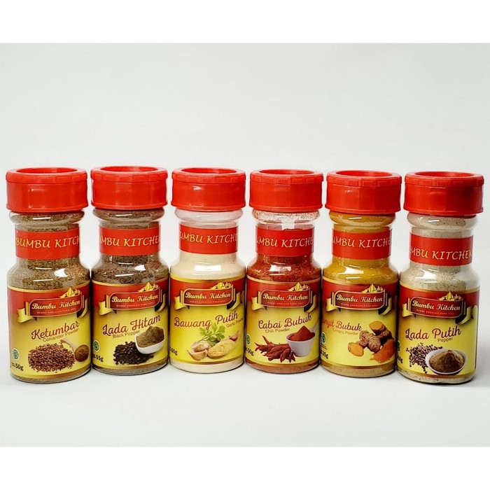 

Promo Terbatas - Bumbu Kitchen Best Seller Seasoning 6 Pcs