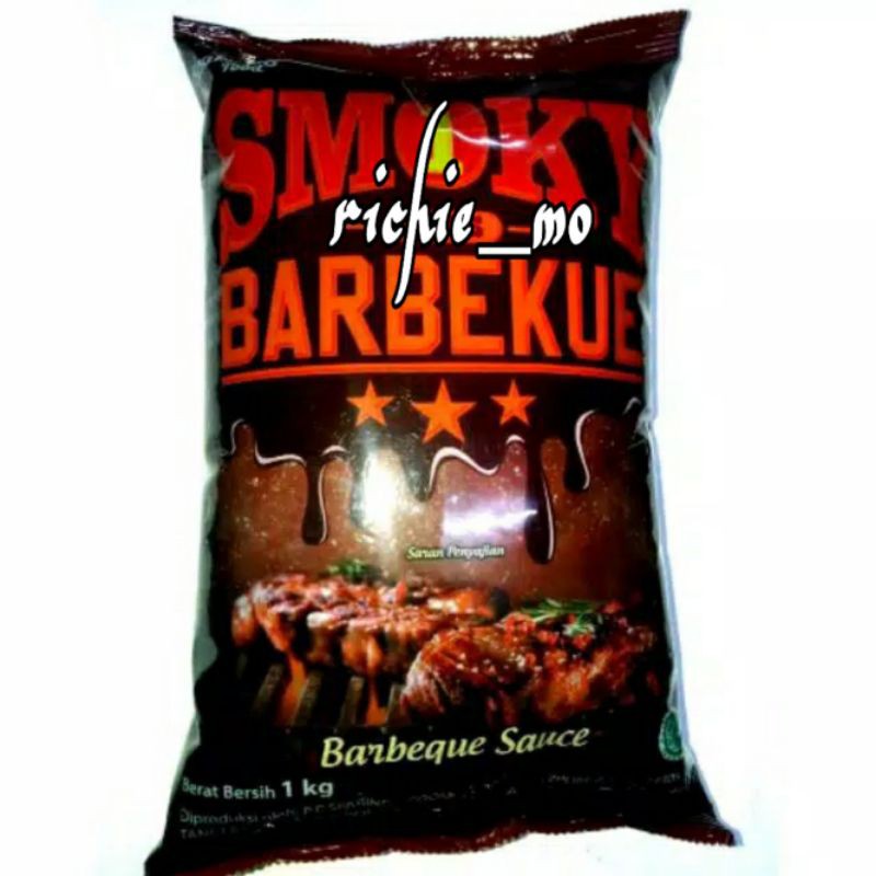 

Saus/ Saos Barbeque 1kg Smoky Barbeque Sauce