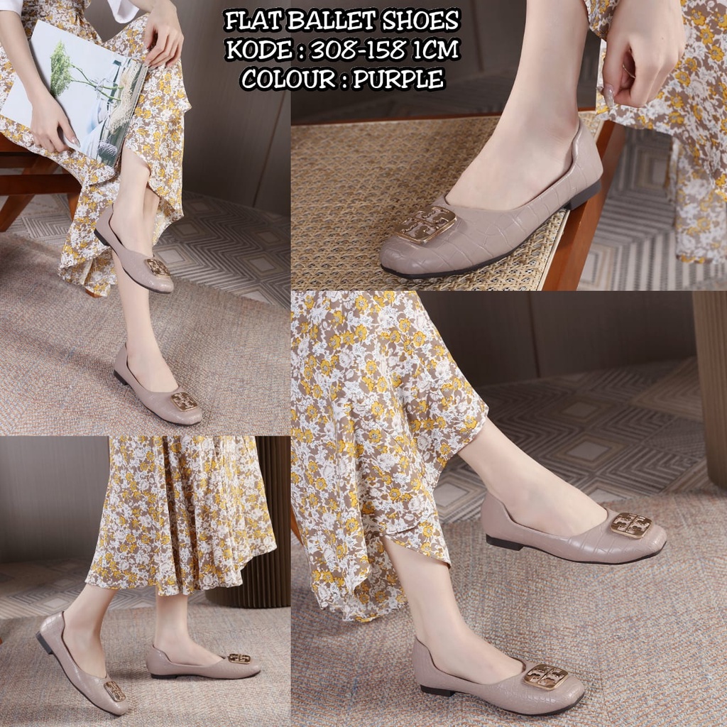 FLAT BALLET SHOES  308-158