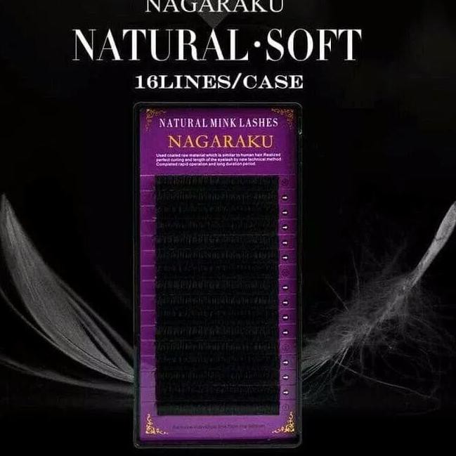 NEW-ARRIVAL!!! Paket Grosir Nagaraku Natural Mink Lashes / Nagaraku Eyelash Extension BE7