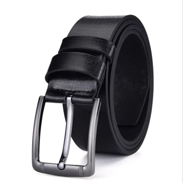 Buckle Style - Sabuk Pria Model Jarum - Sabuk IMPORT - Bahan Kulit Sintetis