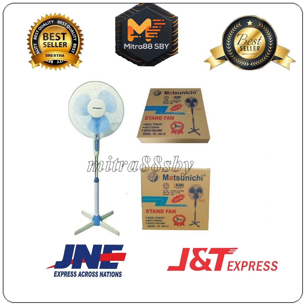 Mitra88sby kipas angin berdiri Matsunichi ( stand fan ) 16 inch C3