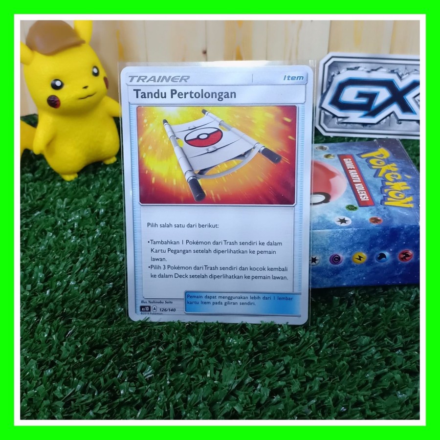 Kartu Pokemon TCG Matahari dan Bulan Tandu Pertolongan 126/140