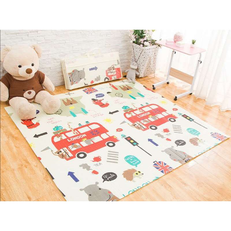 Matras lipat atau playmat 150x180cm lengkap tas penyimpan