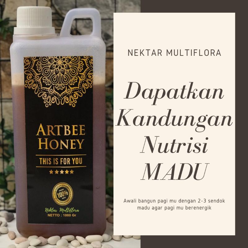 

PROMO!! MADU MURNI (NEKTAR MULTIFLORA) BONUS JAHE MERAH & SENDOK MADU