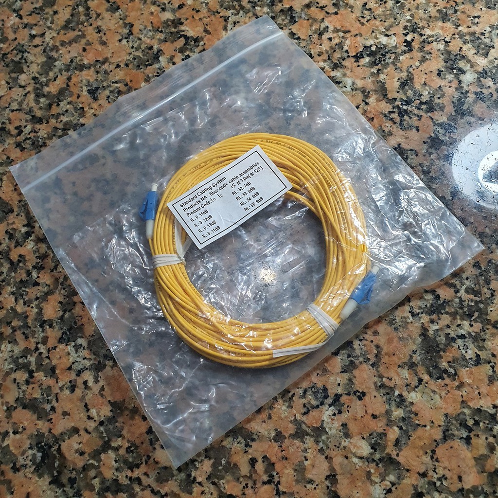 Patchcord 15m LC.PC - LC.PC  Patch Cord Fiber Optic Patchcore Simplex