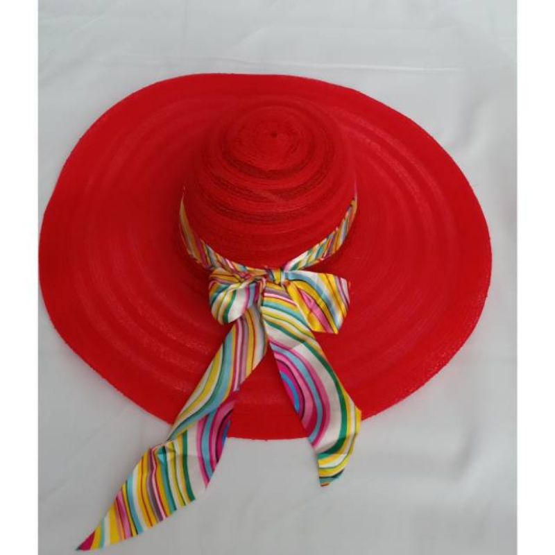 topi pantai import wanita lebar hits kekinian