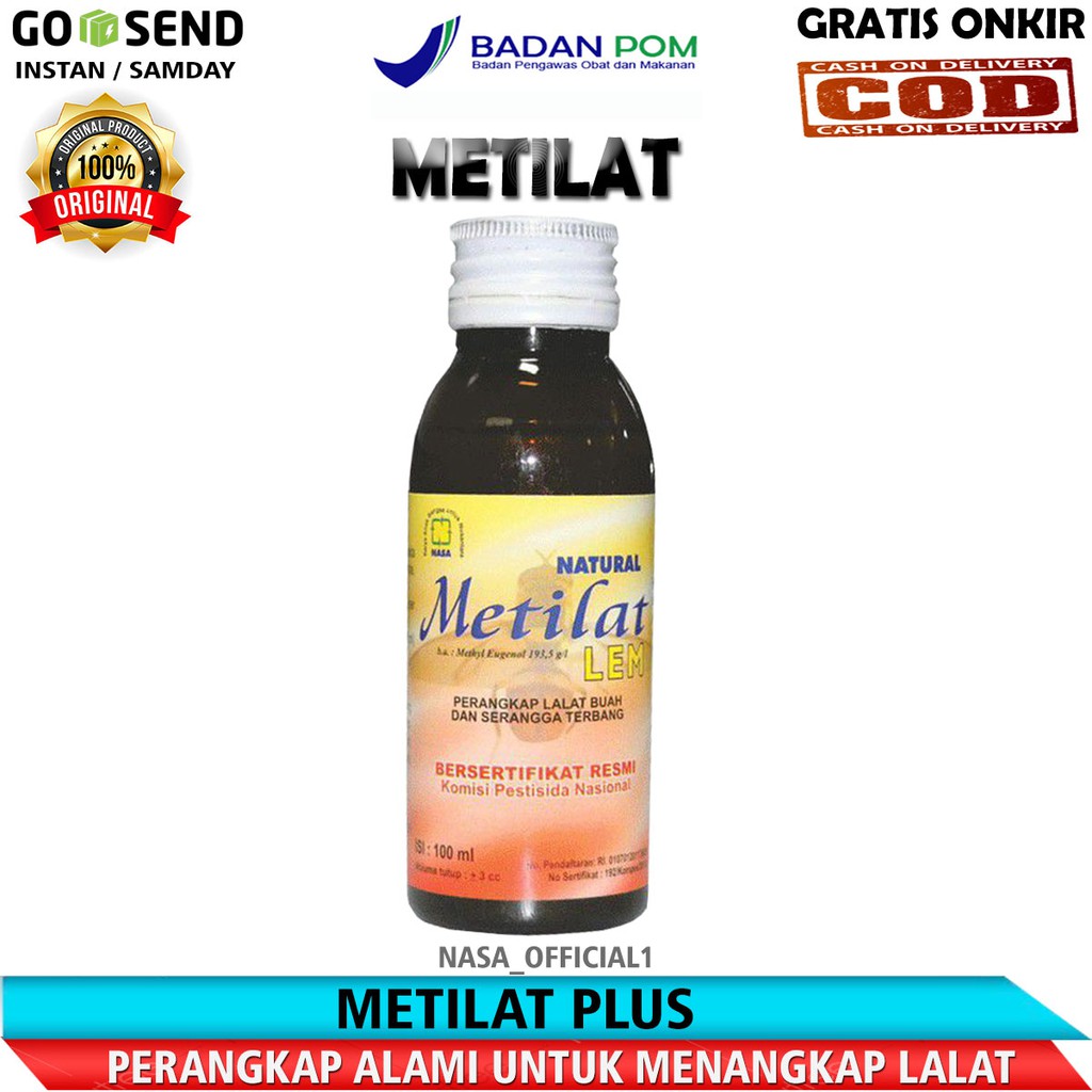 METILAT NASA | PERANGKAP LALAT BUAH | METILAT LEM | METILAT LALAT BUAH | METILAT LEM NASA | PERANGKA