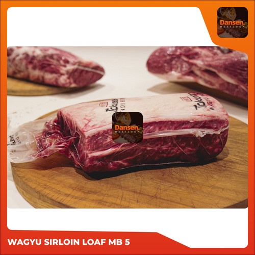 

Pesanan kak Frans SIRLOIN LOAF - TOKUSEN WAGYU MB 4-5 2kg