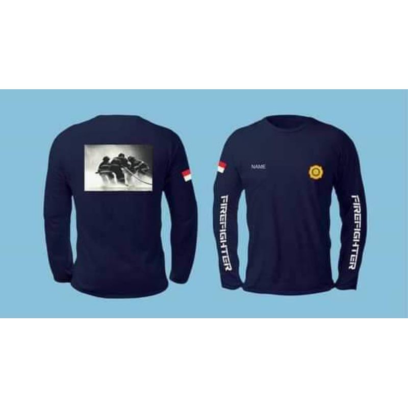 kaos DAMKAR Lengan Panjang