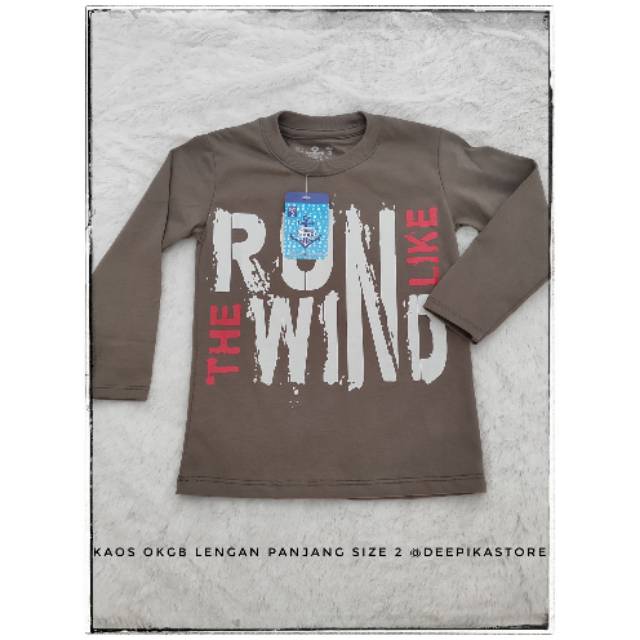 Kaos lengan panjang Oshkosh B'gosh