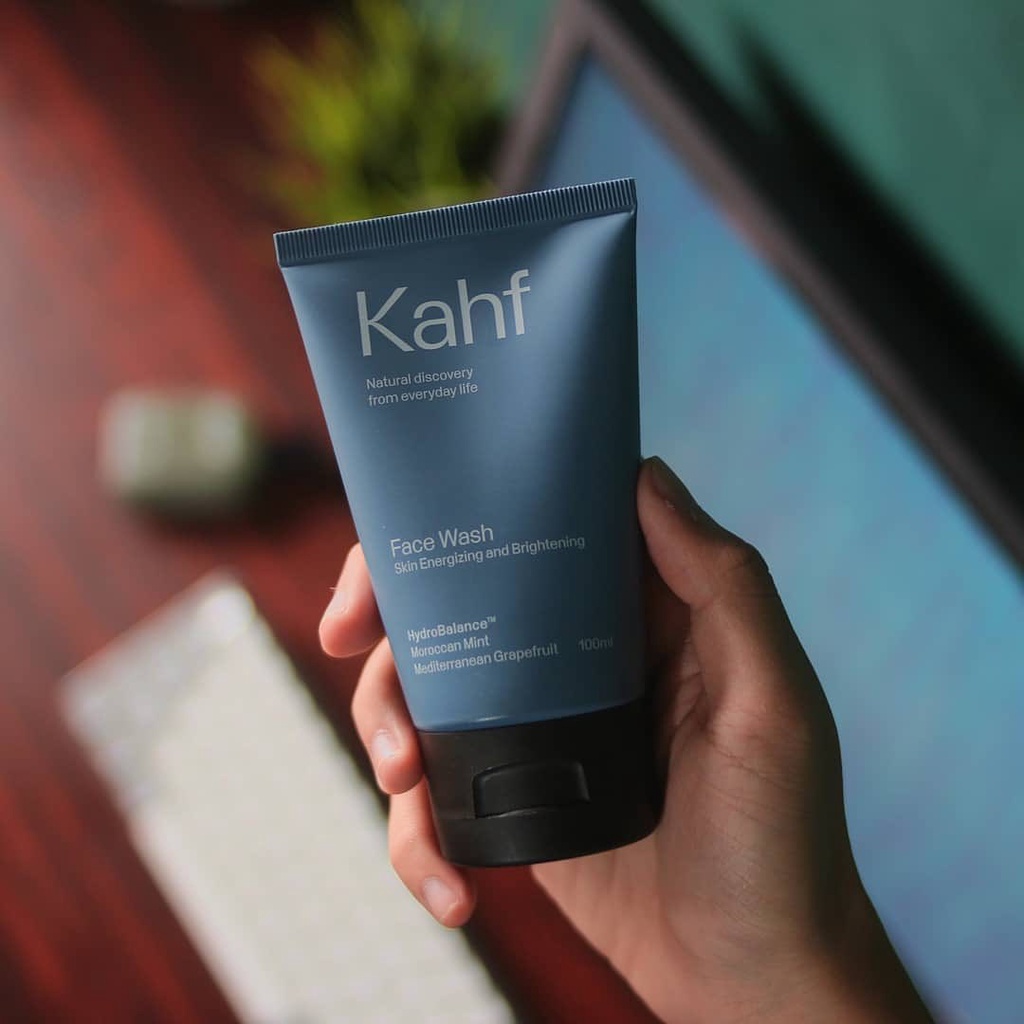 Kahf Men Face Wash 100ml /Kahf Sabun Cuci Muka / Kahf Face Scrub / Kahf Face Wash