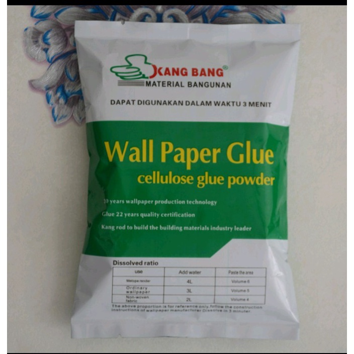 [COD]Wallpaper Glue Premium Quality/ Lem Wallpaper Dinding Stiker Dinding