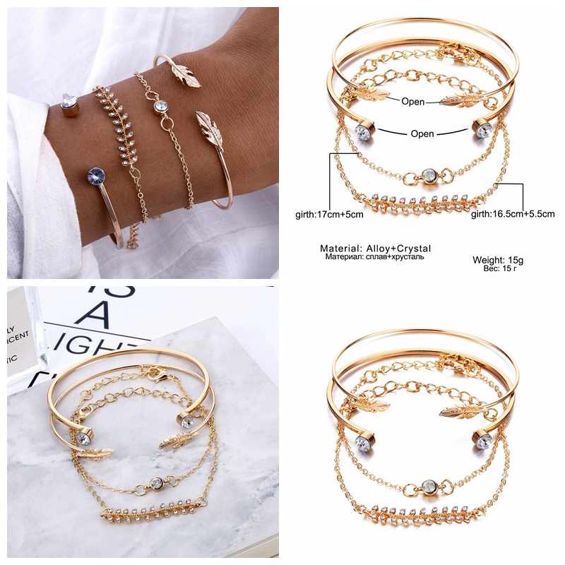 Set Gelang Charms Untuk Aksesoris Wanita