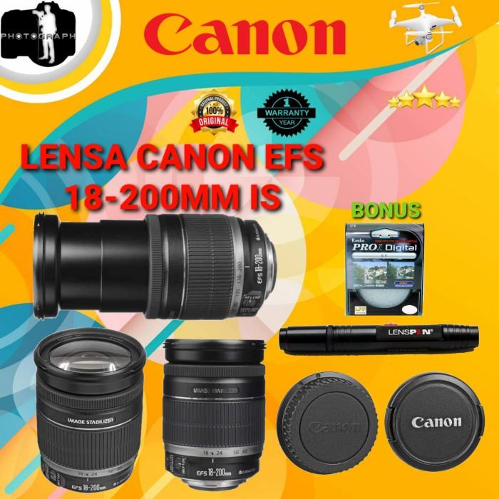 Lensa Canon Efs 18-200Mm Is / Canon 18-200Mm Is / Lensa Sapu Jagad