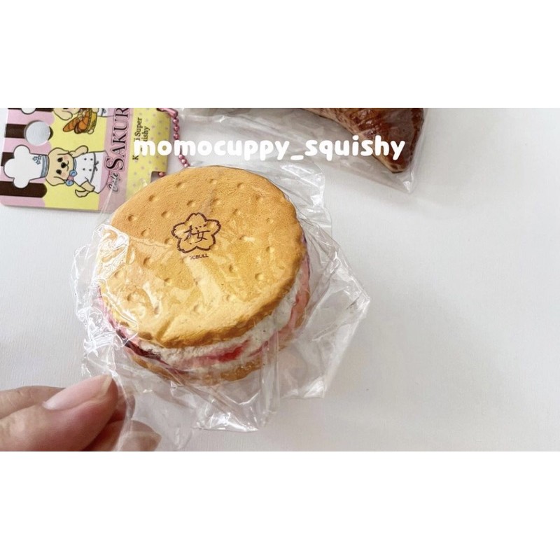 RARE SQUISHY LICENSED CAFE SAKURA OLD REPRO sandwich