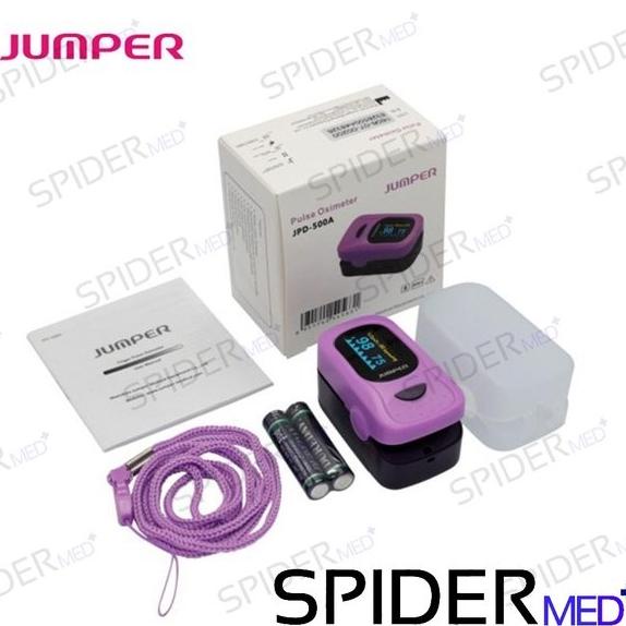 Alat Kesehatan Jumper Jpd 500A Pulse Oximeter Spo2 Oxymeter Oxymetri Tokonabila2603