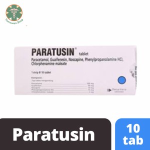 PARATUSIN Obat Flu Paracetamol 10 tablet