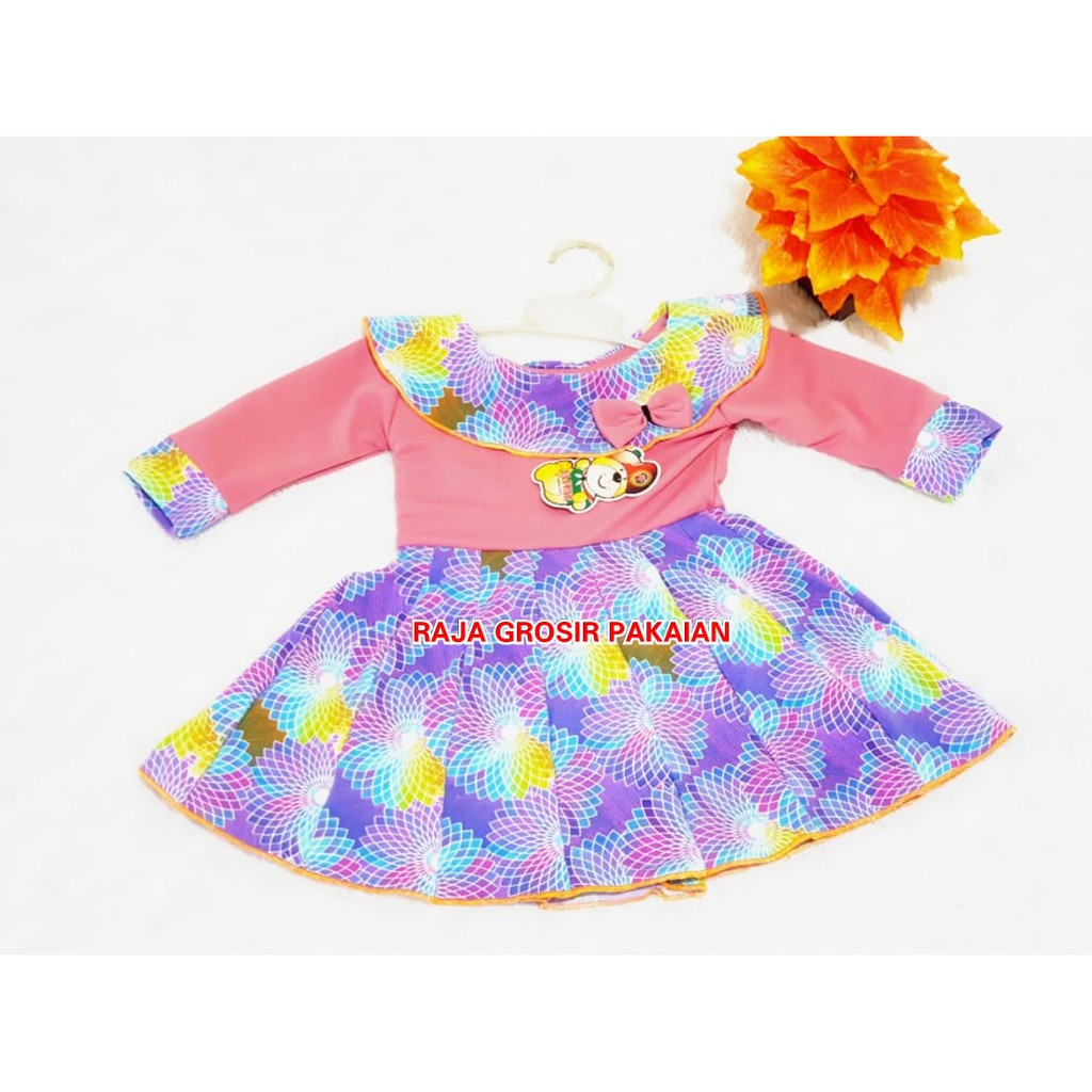 Dress Anak Okki Legan Panjang Estimasi 1-7 Thn