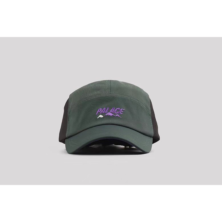 PALACE LEMME VENT SHELL RUNNING CAP OLIVE/PURPLE