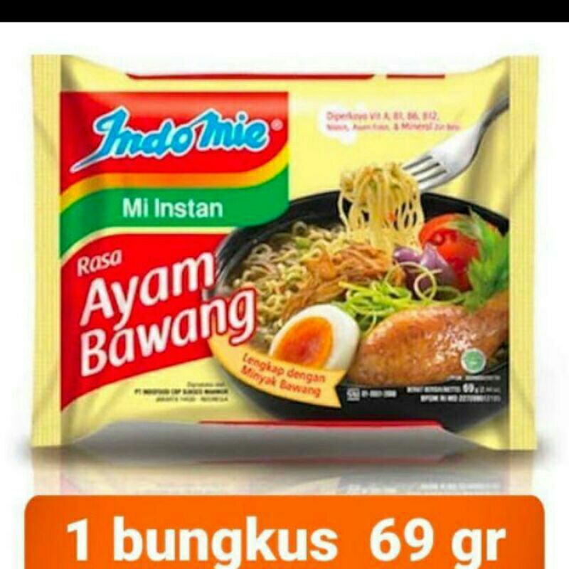 

indomie rasa ayam bawang