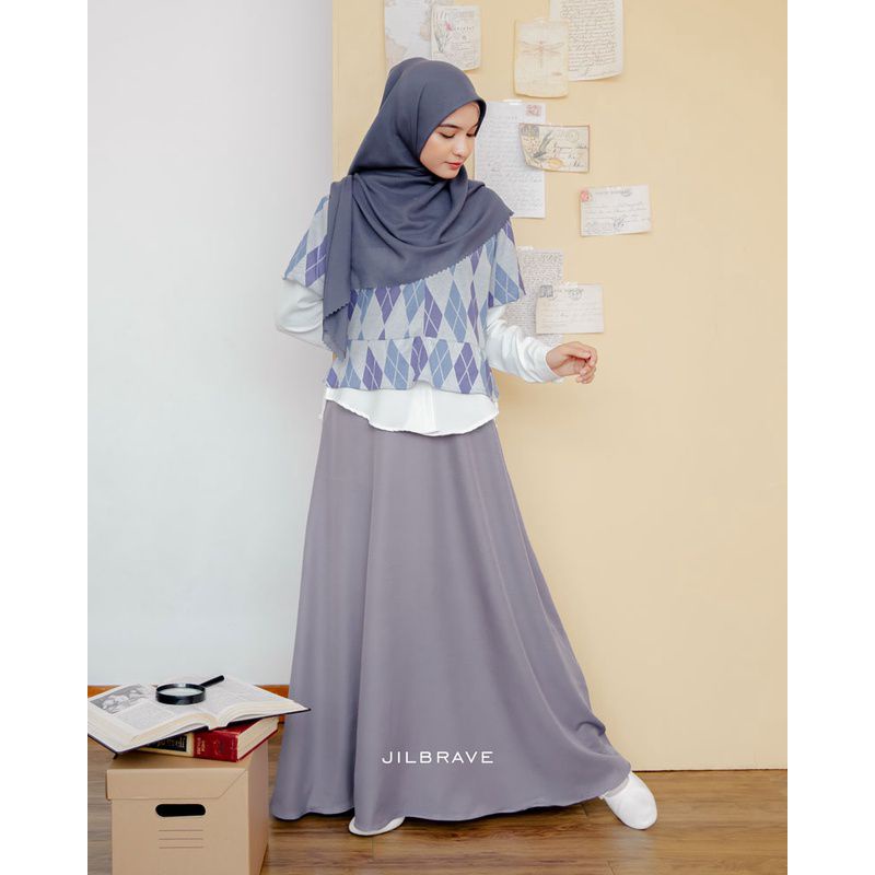 JAZLYN DRESS BY JILBRAVE OFFICIAL (LILAC size M)