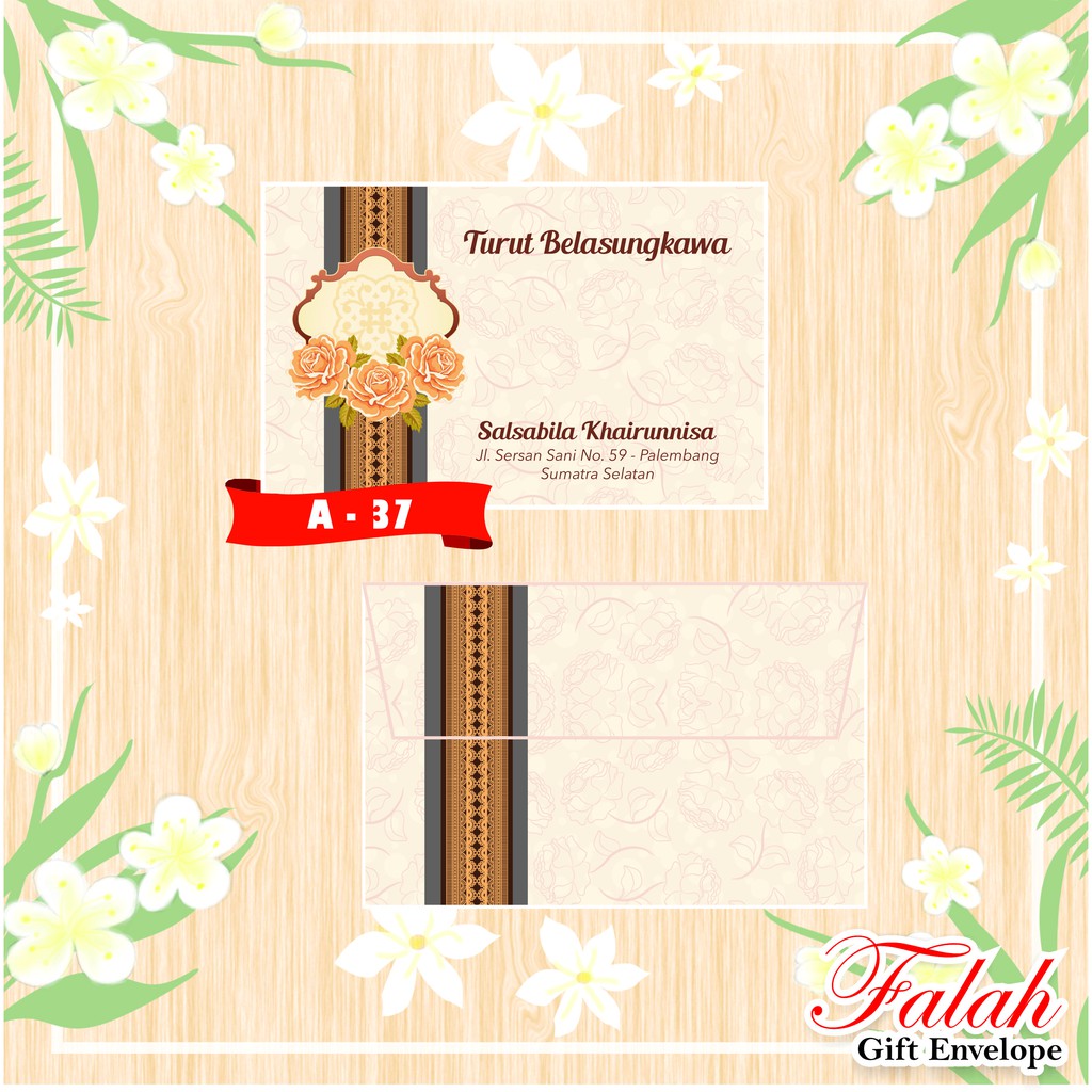 

Amplop Falah Motif A-37 Isi 50 Lembar Tanpa Tulisan