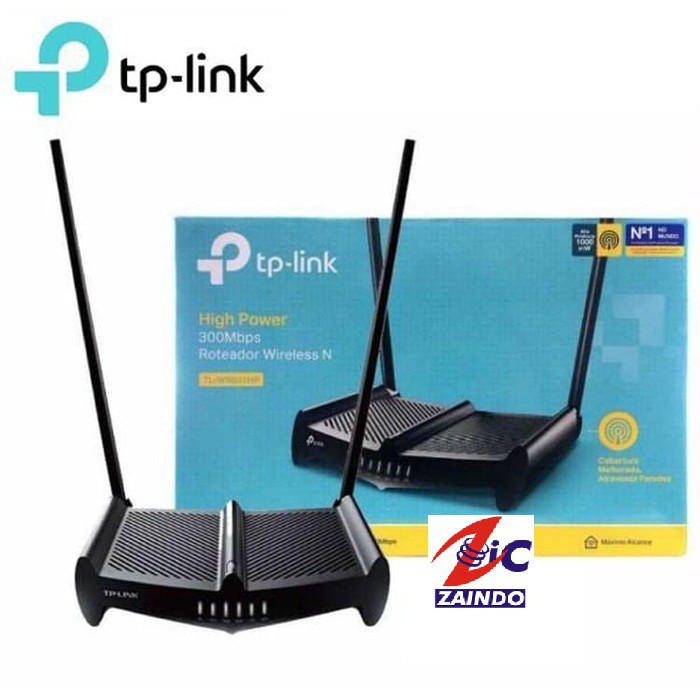 ROUTER TPLINK TL-WR841HP 300MBPS HIGH POWER WIRELESS-N ROUTER