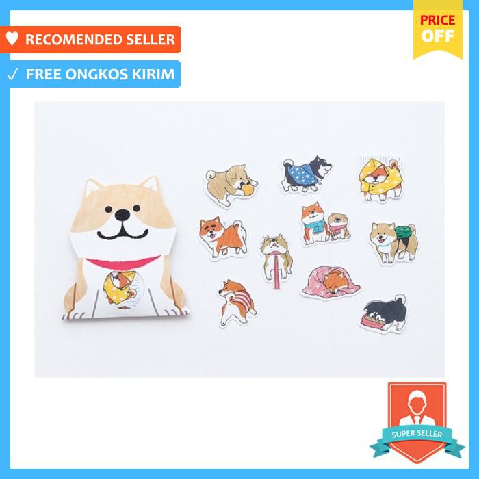 

Doggy Flake Sticker Set ( Dekorasi) - Pengikat & Perekat - Stiker