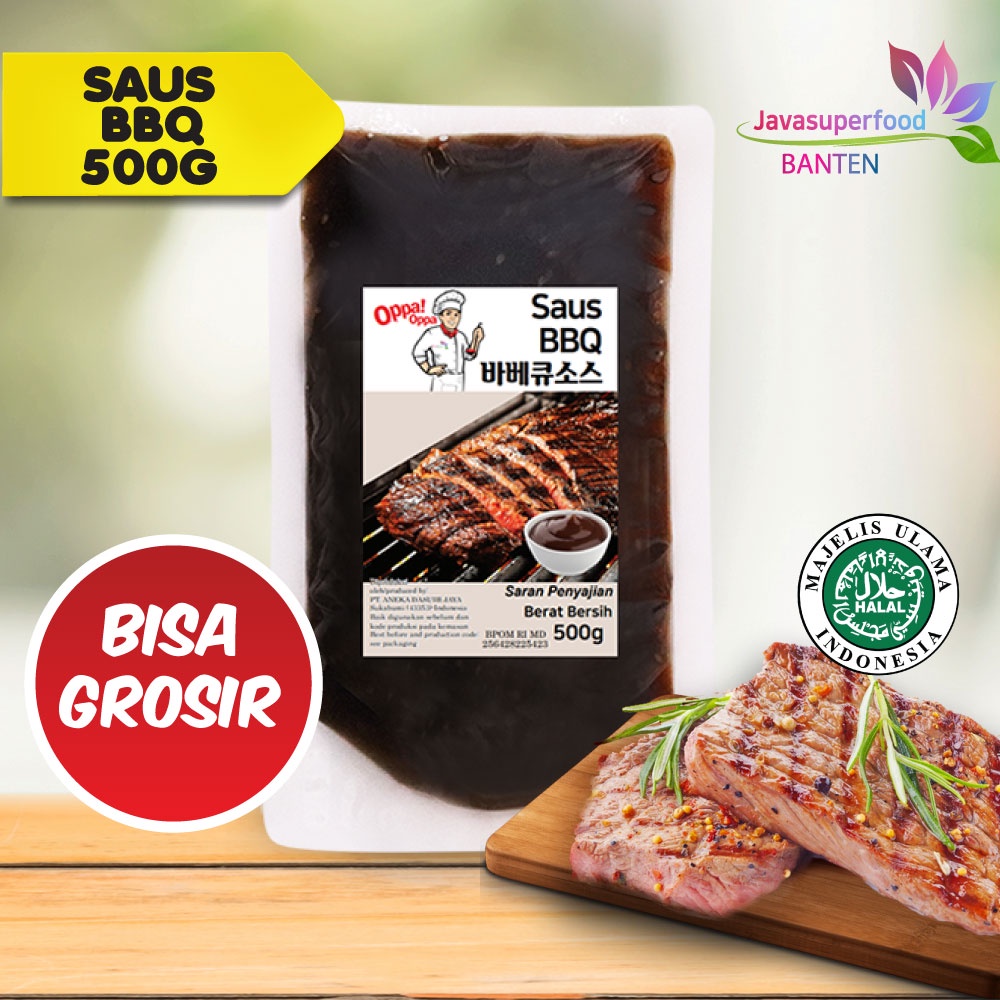 

Saus BBQ korea 500G / Sauce daging BBQ STEAK.