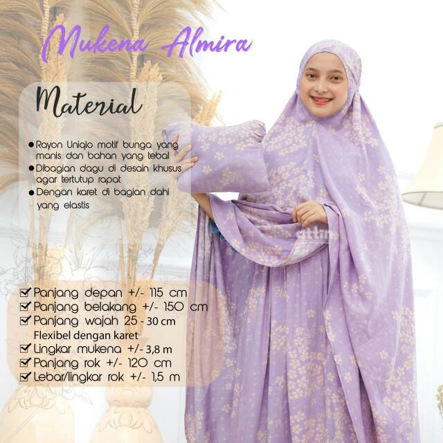 Mukena Almira Jumbo by Attin