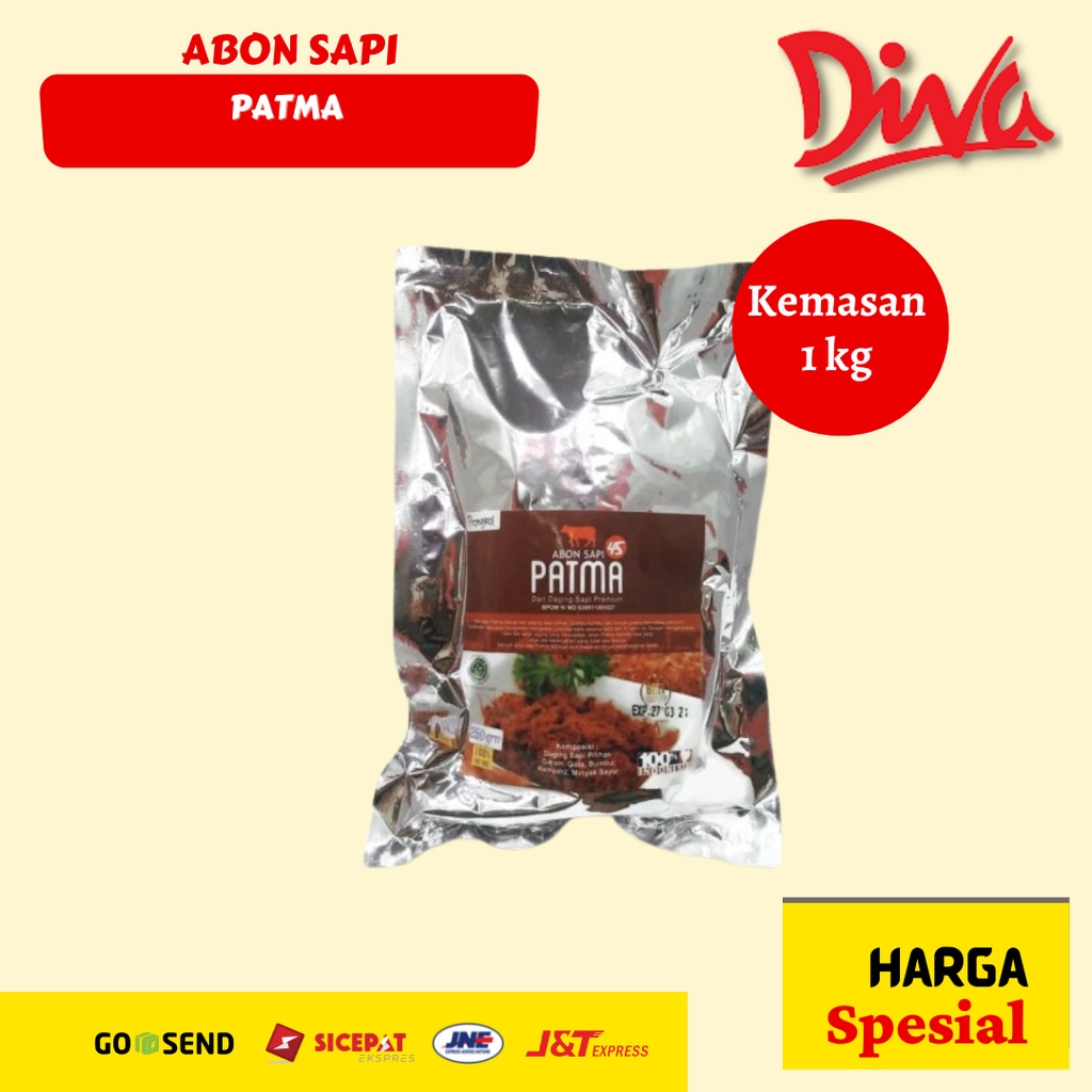 ABON SAPI PATMA KEMASAN 1KG