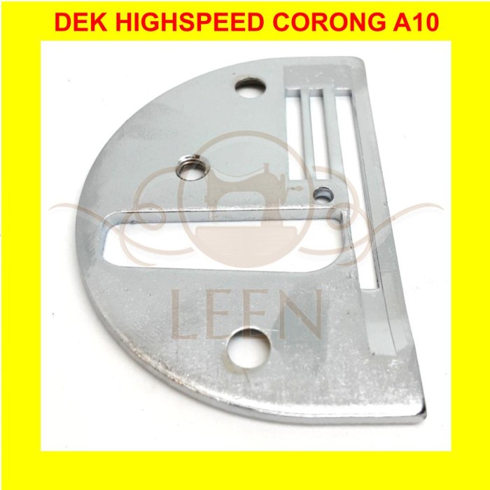 Dek Corong A10 Plat Needle Plate Folder Piringan Mesin Jahit LEEN