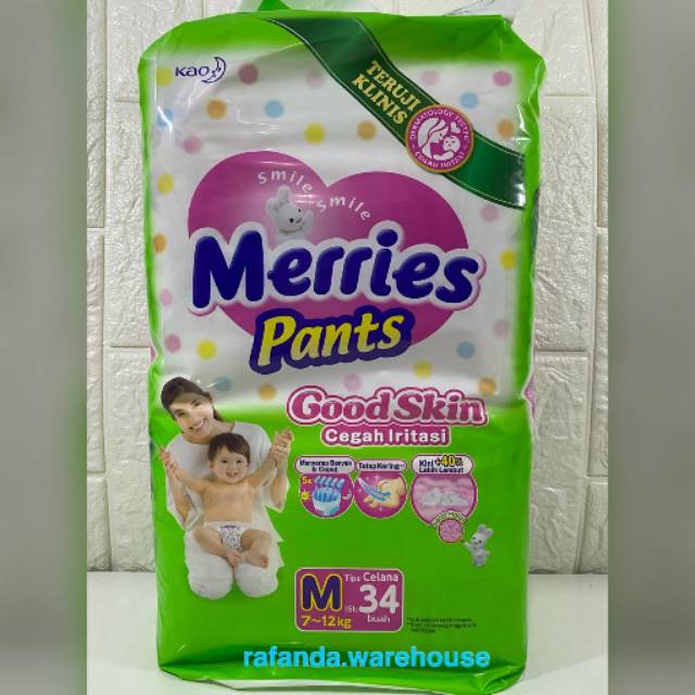 Merries pants M34 / Merries pants L30 / Merries pants XL26