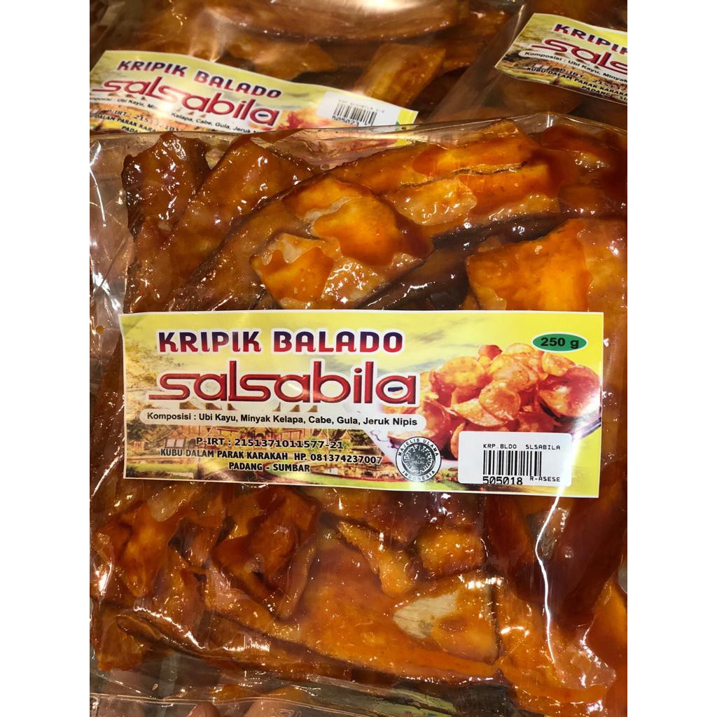 

Keripik Balado Salsabila 250gram